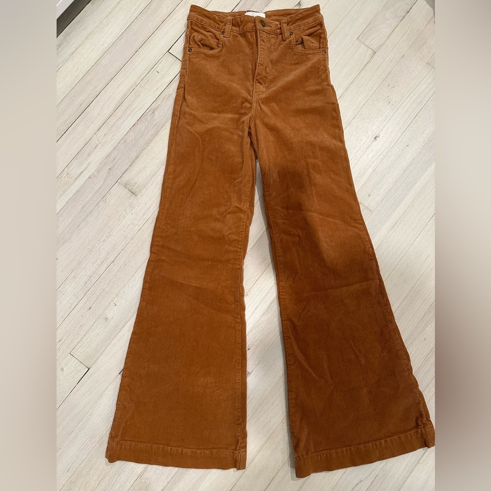 Rollas East Coast Flare Corduroy Pants